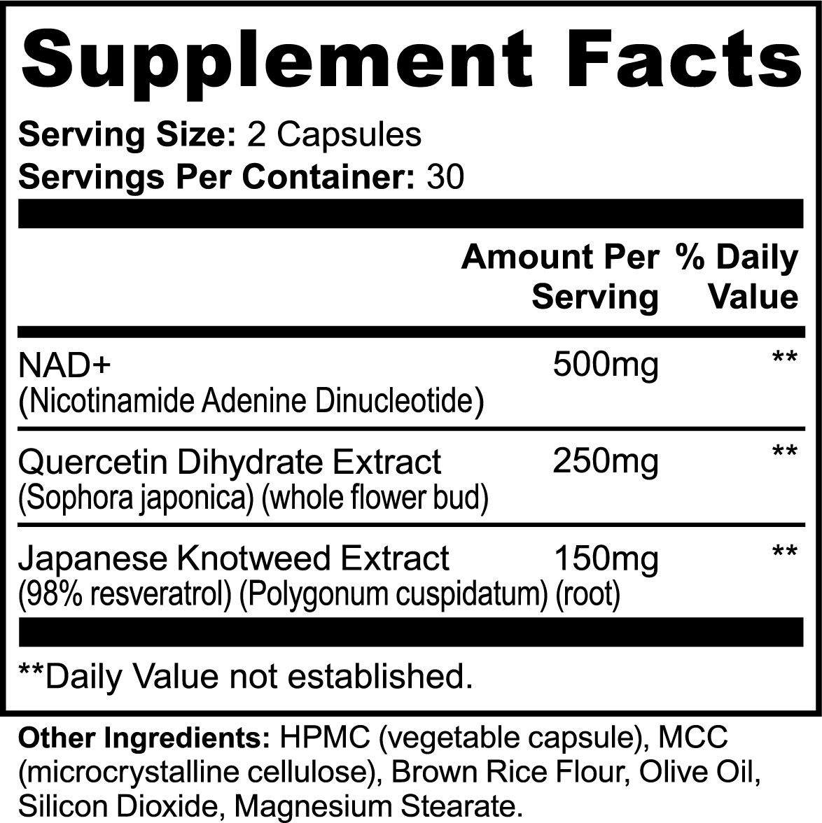 Flamme - NAD+ Longevity